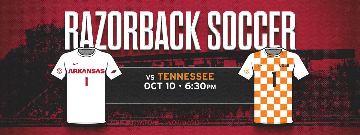 Razorback Soccer vs. Tennessee