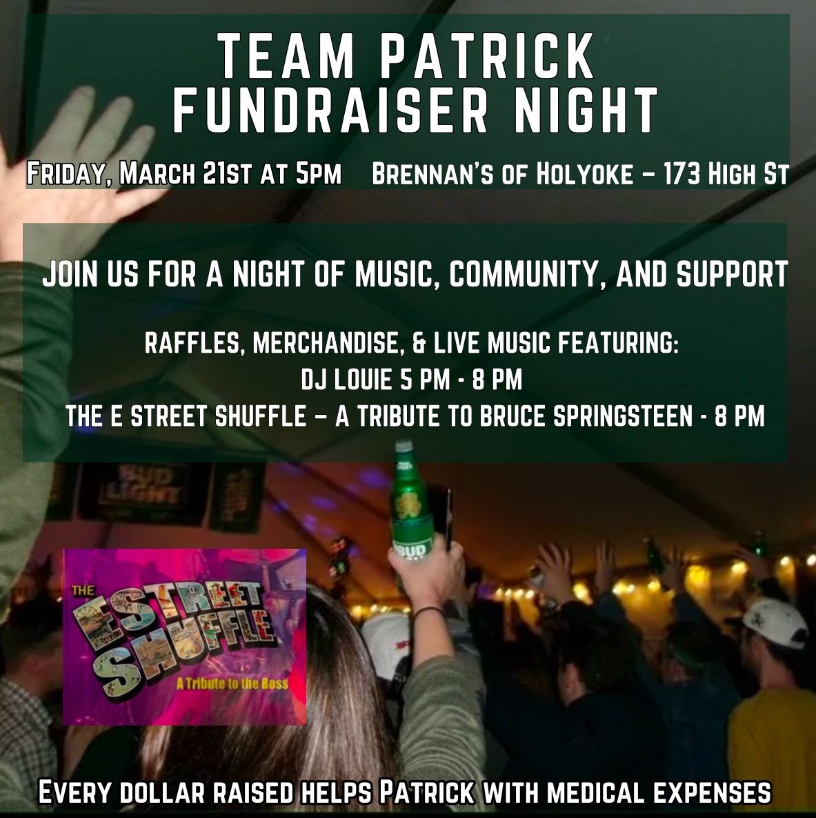 Team Patrick Fundraiser Night 