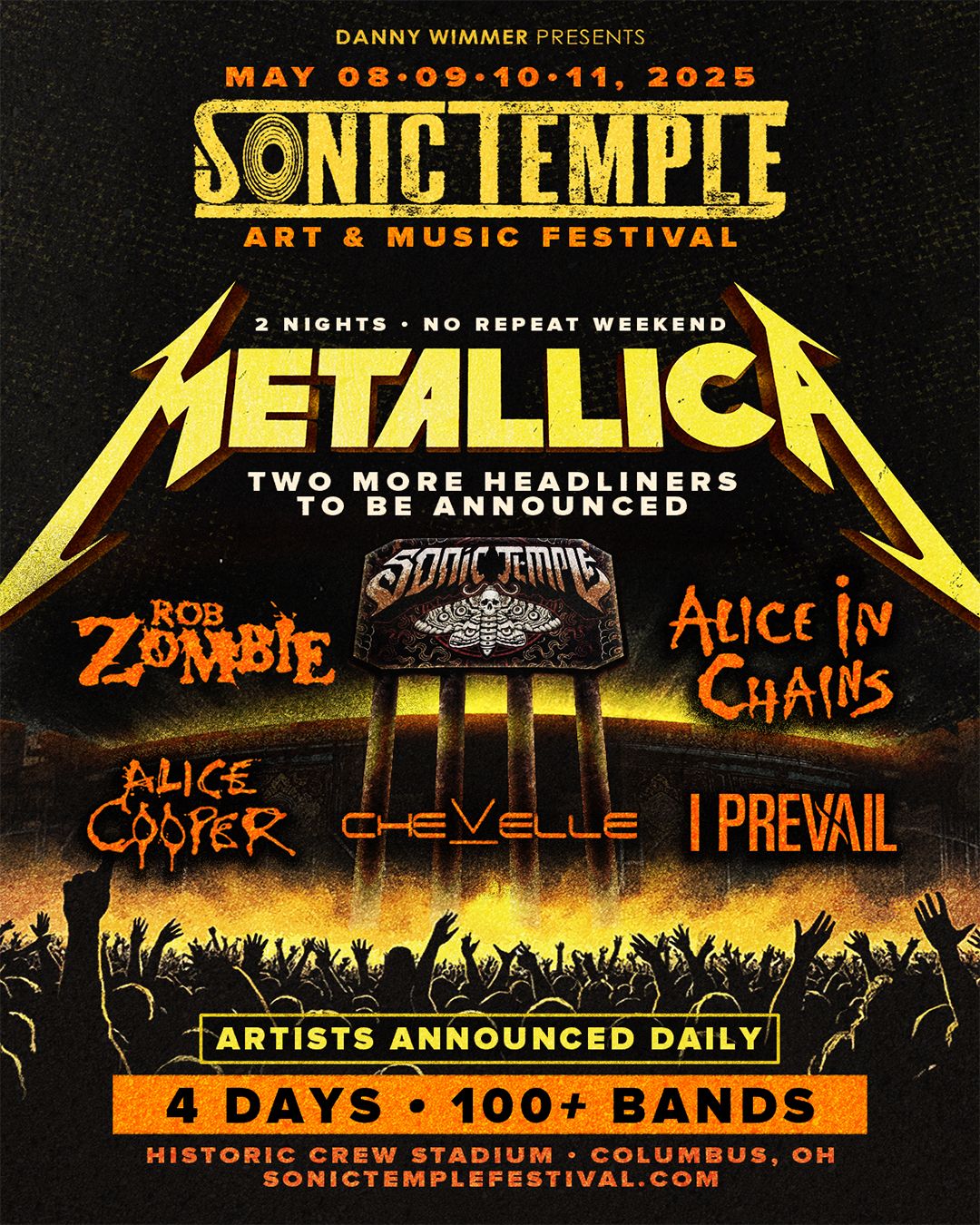Sonic Temple - 4 Day Pass at Historic Crew Stadium