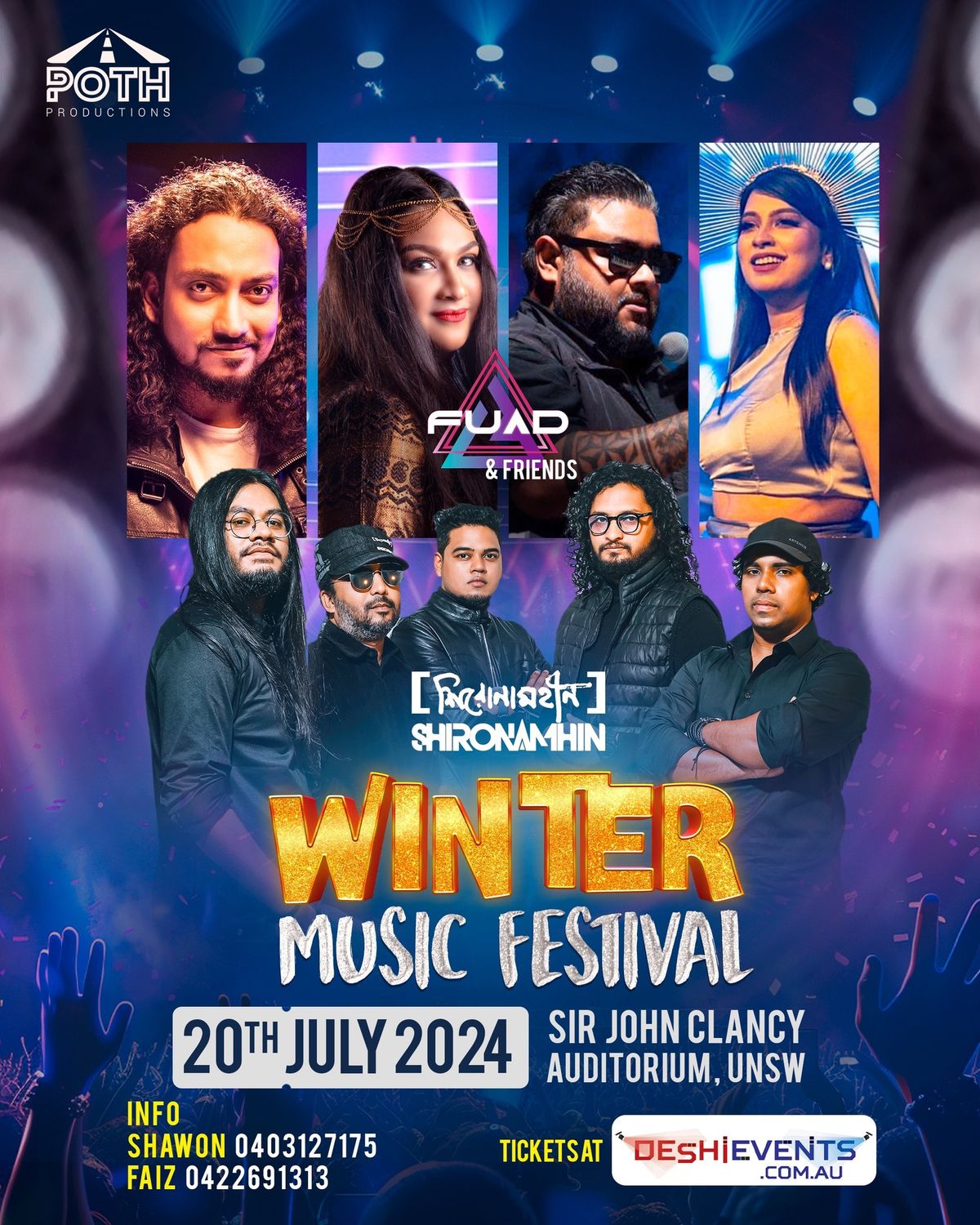 WINTER MUSIC FESTIVAL featuring FUAD N FRIENDS & \u09b6\u09bf\u09b0\u09cb\u09a8\u09be\u09ae\u09b9\u09c0\u09a8