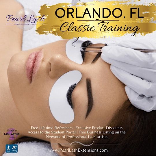 Eyelash Extension Training & Certification by Pearl Lash Orlando