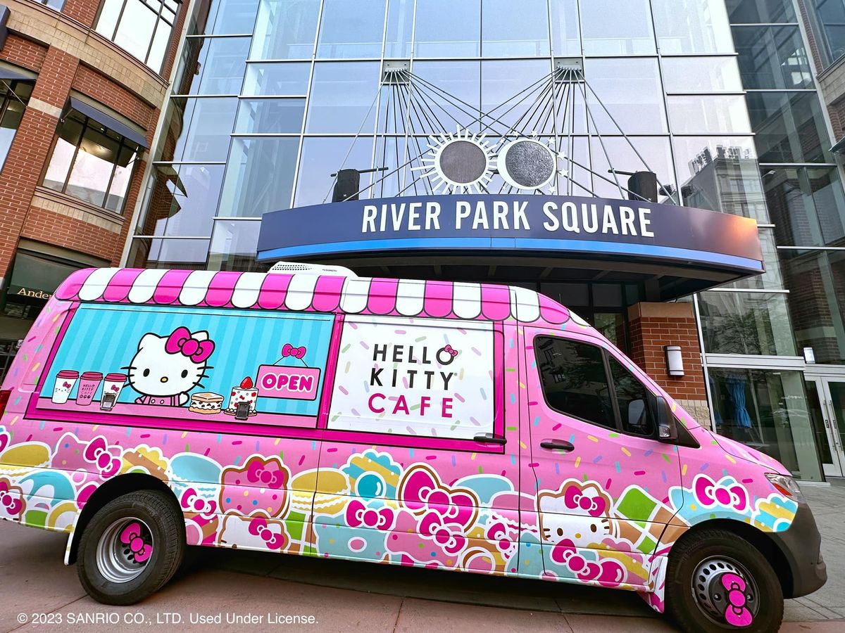 Hello Kitty Cafe Truck West - Spokane Appearance