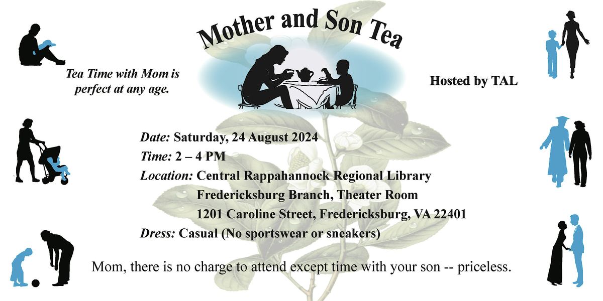 Mother and Son Afternoon Tea 2024