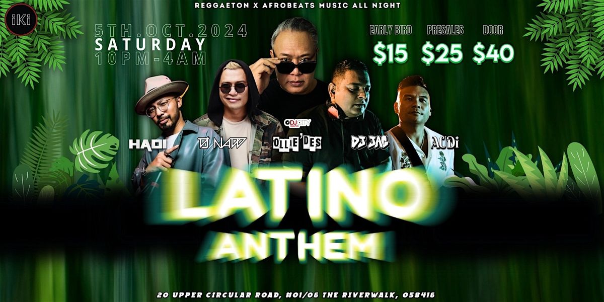 Latino Anthem [Latin Hits x Afrobeats]