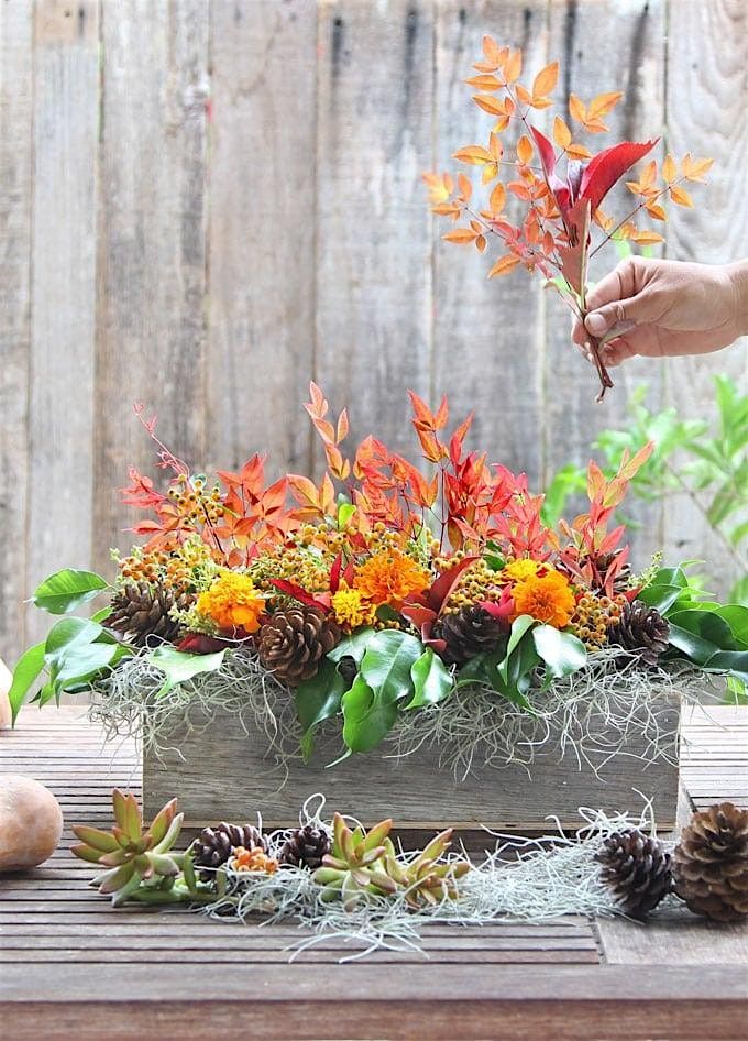 Sip and Style Series: Autumn Centerpiece Workshop