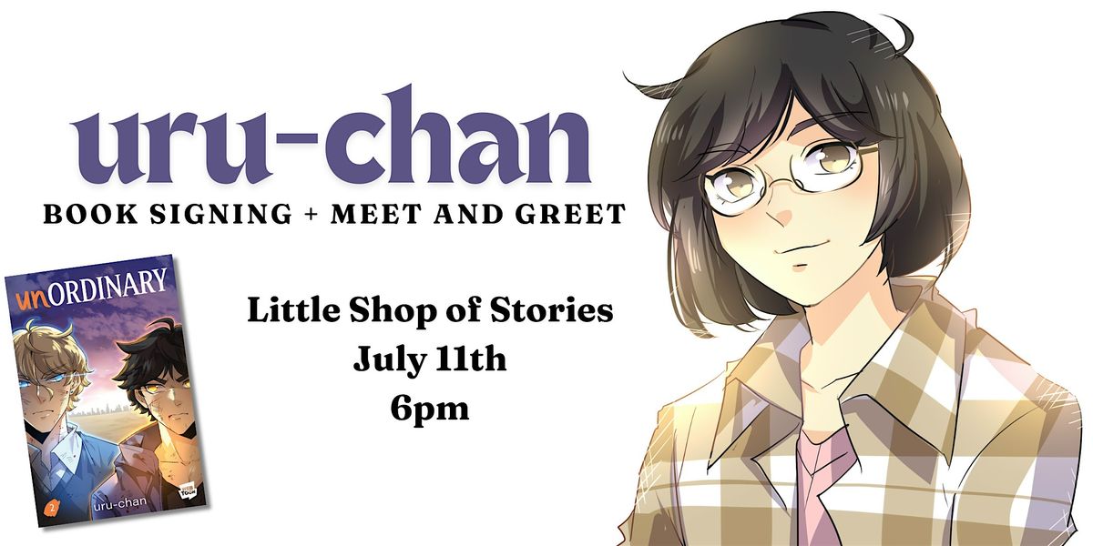 uru-chan book signing + meet and greet!