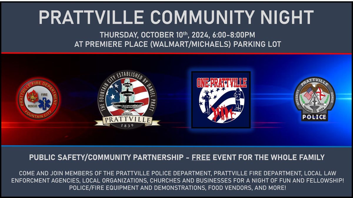 Prattville Community Night 2024