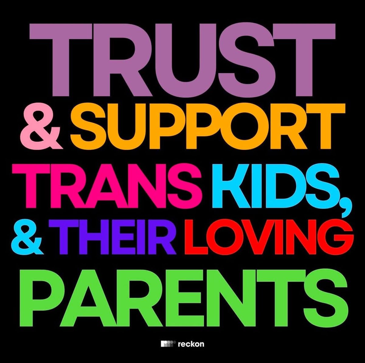 Support Group: Parents of Trans & Non-Binary Youth, Children and Adults 