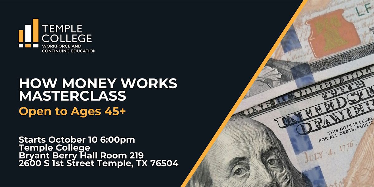 How Money Works Masterclass for 45+