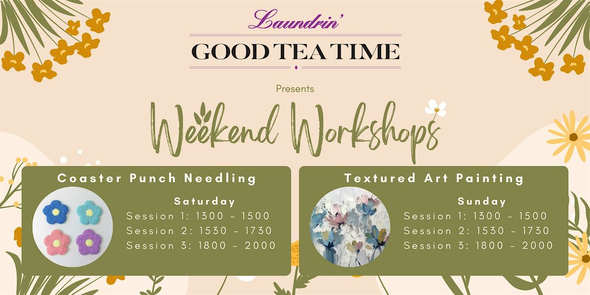 Laundrin x FairPrice Weekend Workshops