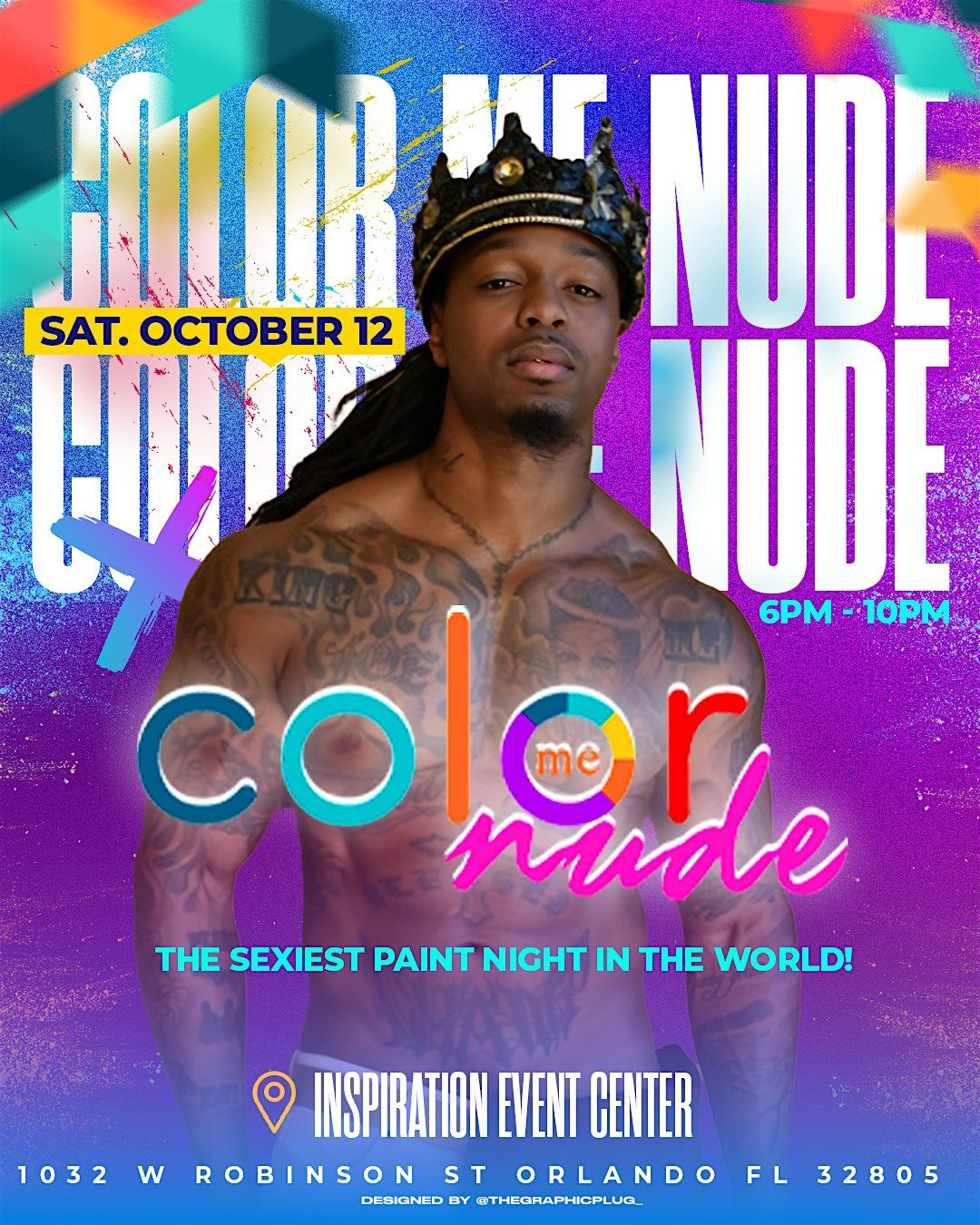 Color Me Nude - The sexiest paint night in the WORLD