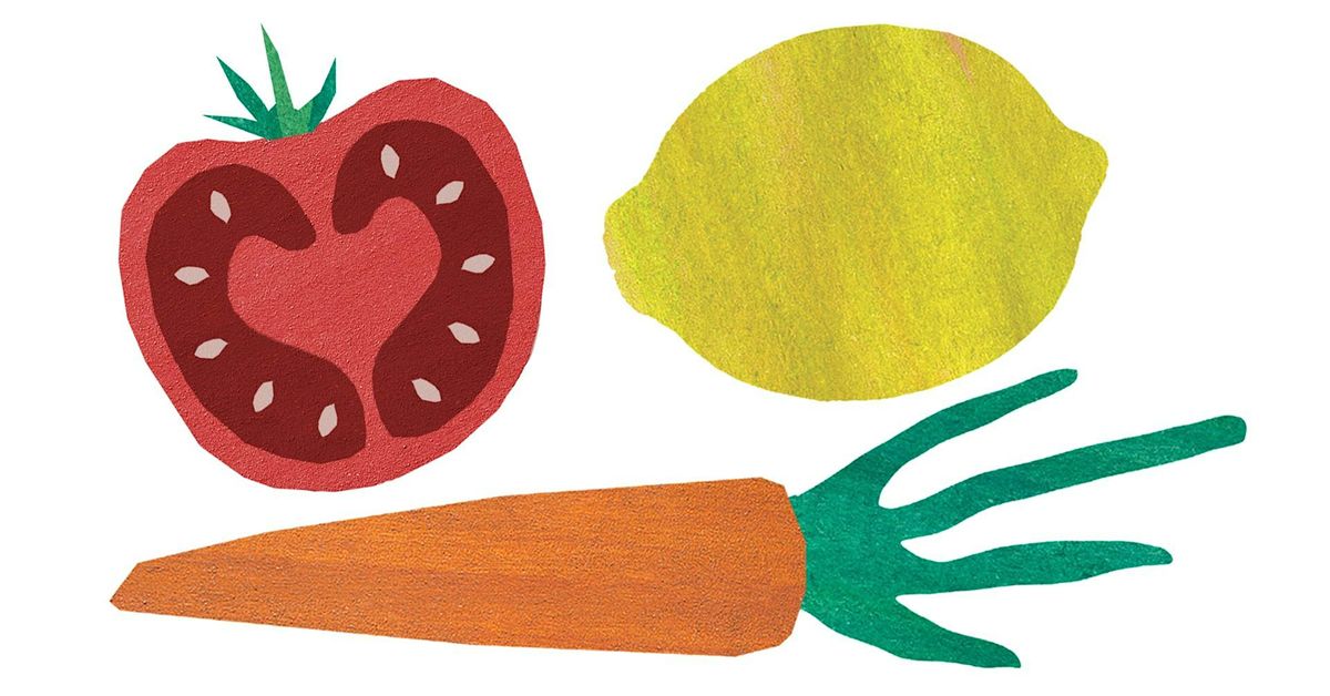 Fruit + Veggie Collage Workshop