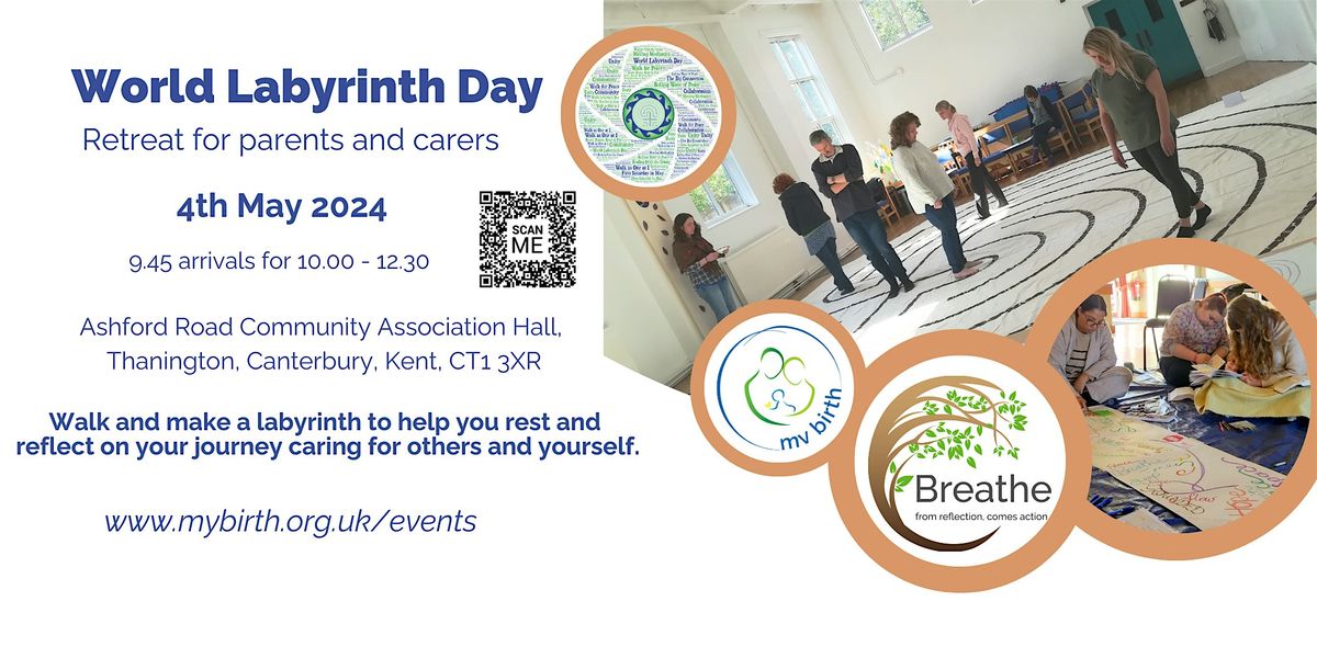 Breathe Retreat on World Labyrinth Day - for parents and carers 04\/05\/24
