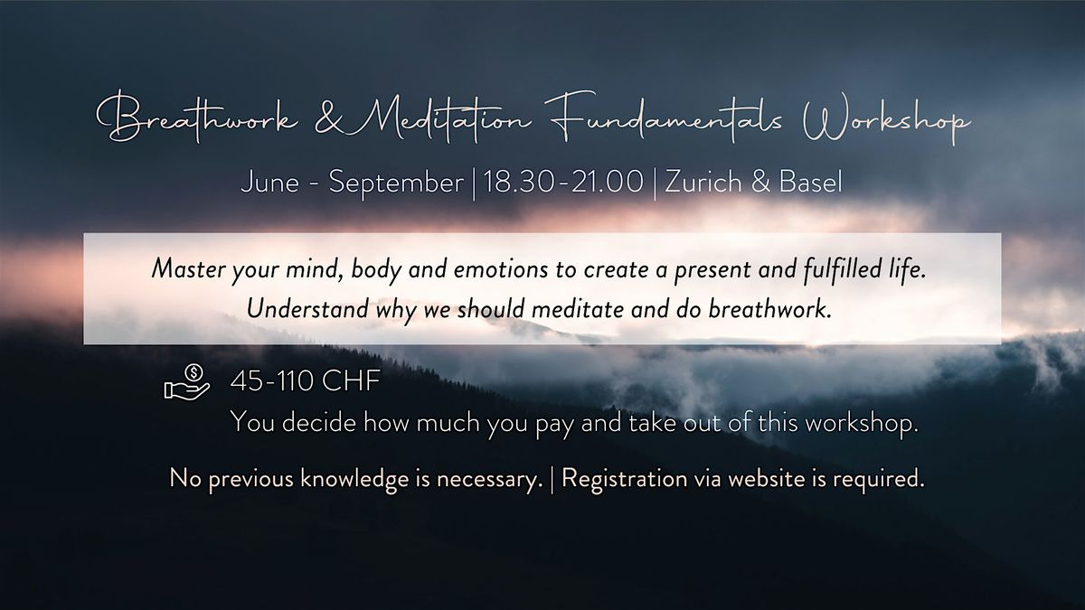 Breathwork & Meditation Fundamentals Workshop with Alexander Keil