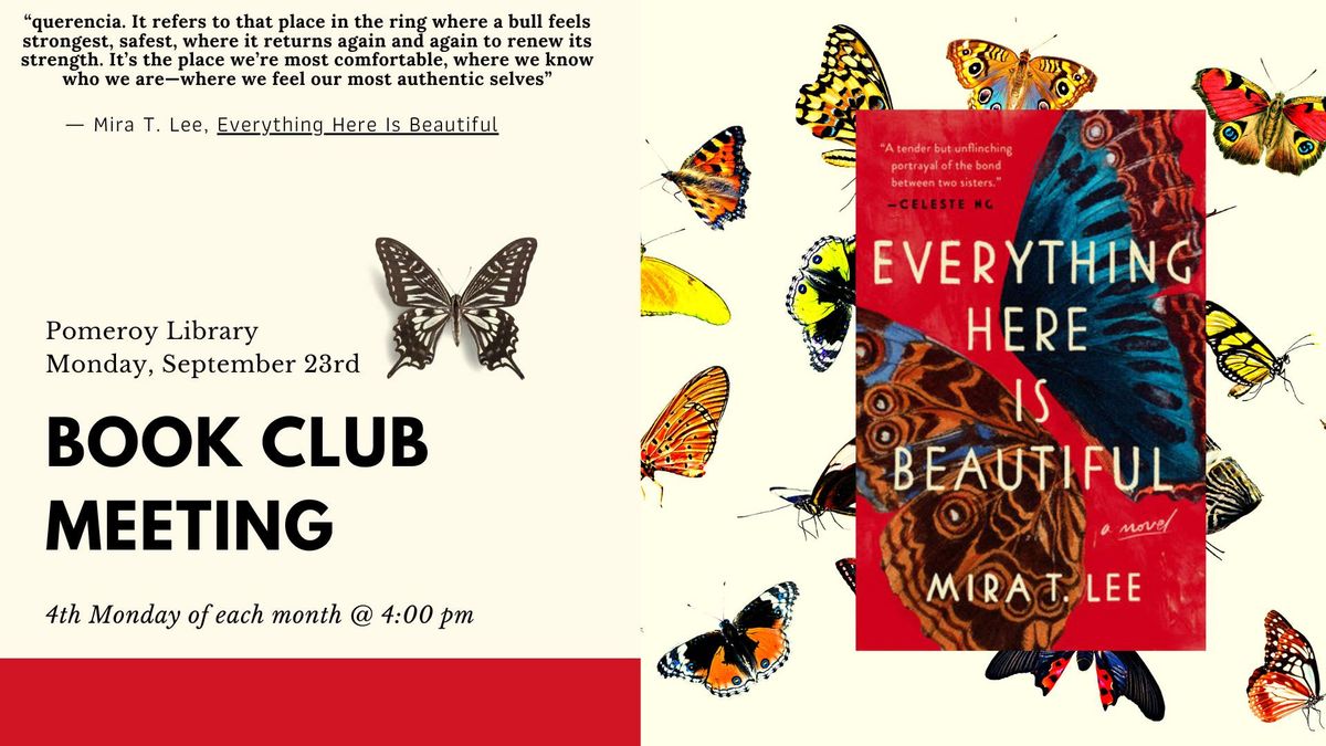 September Book Club: Everything Here is Beautiful