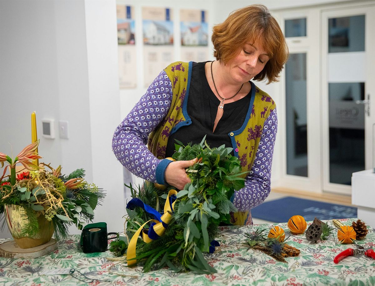 Christmas Wreath Making at The Ring of Bells