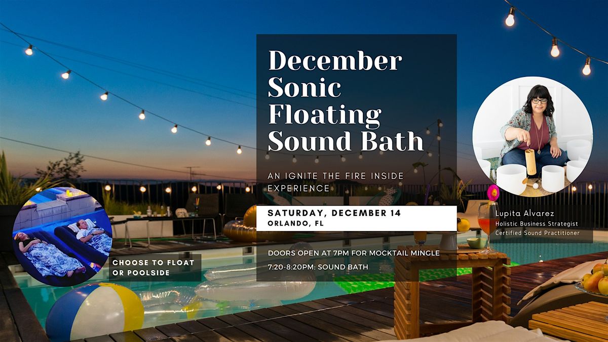 December Floating Sound Bath in Orlando