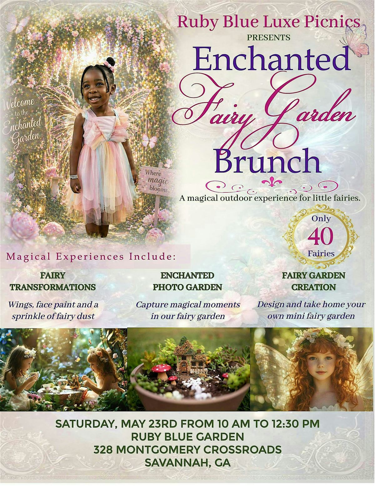 Enchanted Fairy Garden Brunch