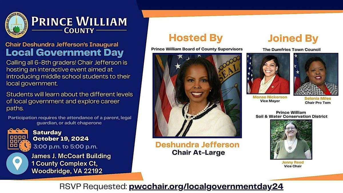 Chair Deshundra Jefferson's Inaugural: Local Government Day