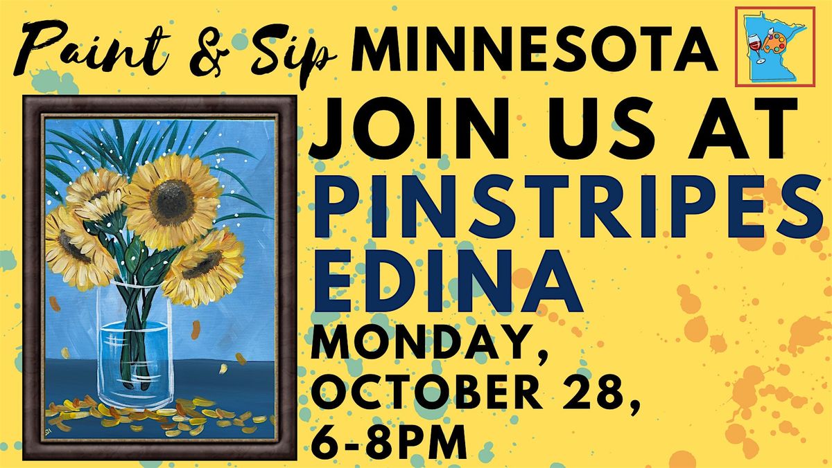 October 28 Paint & Sip at Pinstripes