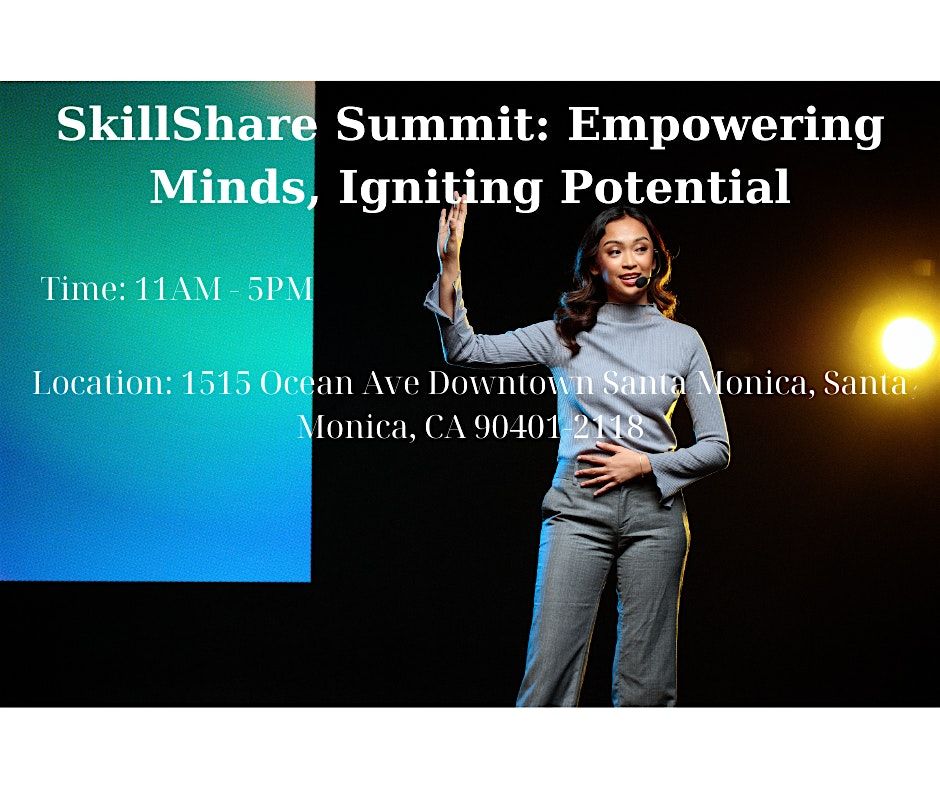 SkillShare Summit: Empowering Minds, Igniting Potential