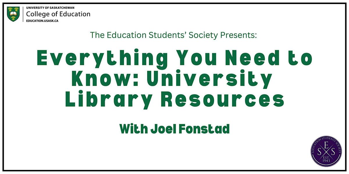 Everything You Need to Know: University Library Resources