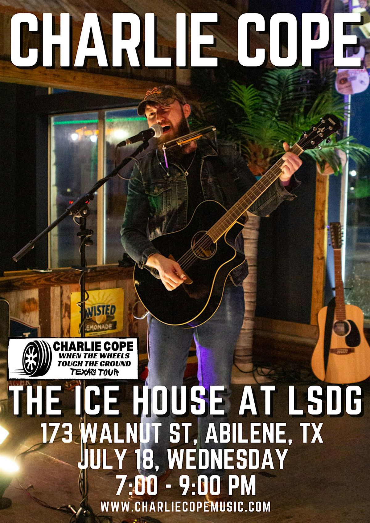 Charlie Cope Live & Acoustic @ The Ice House at LSDG