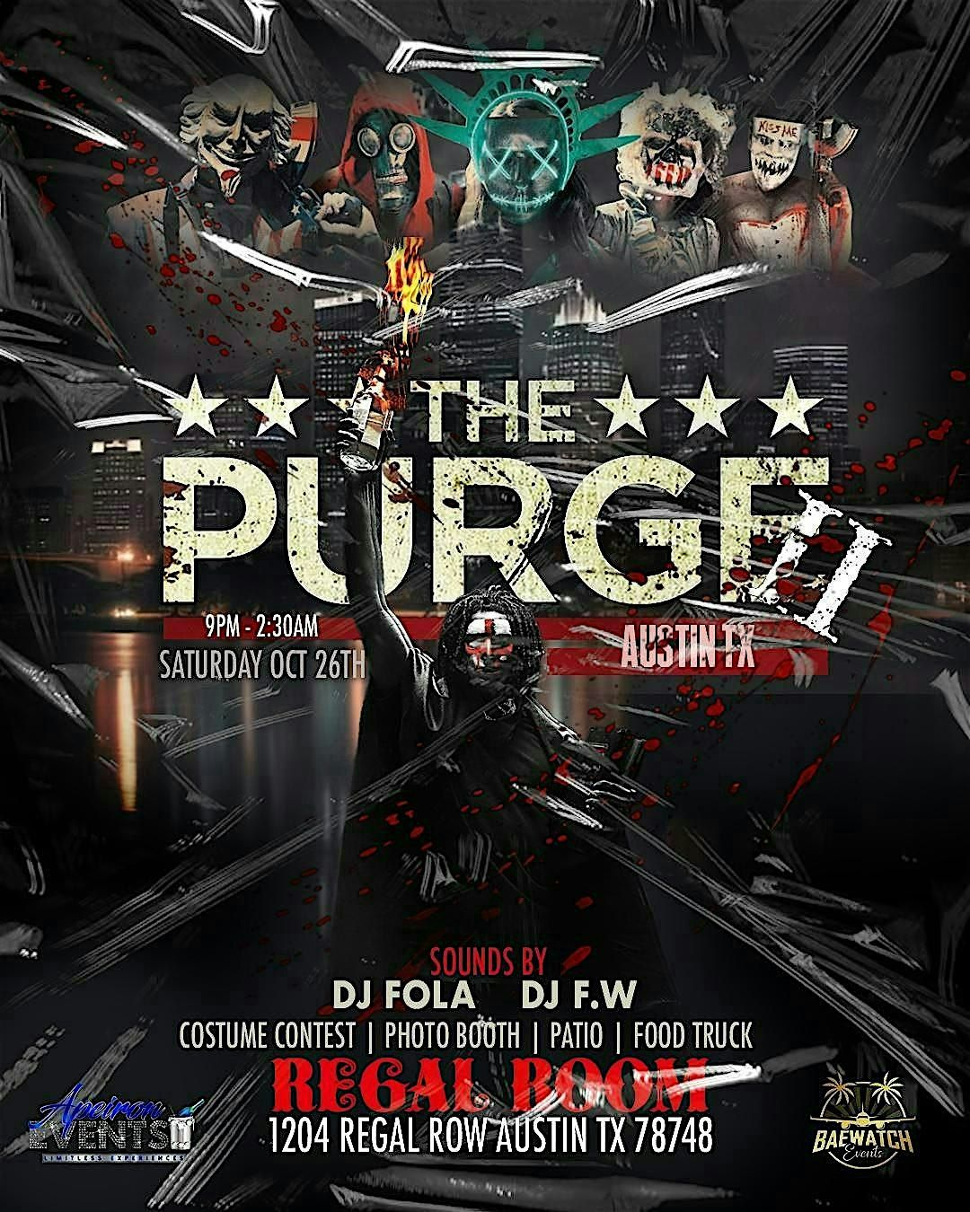 THE PURGE II A HALLOWEEN COSTUME PARTY