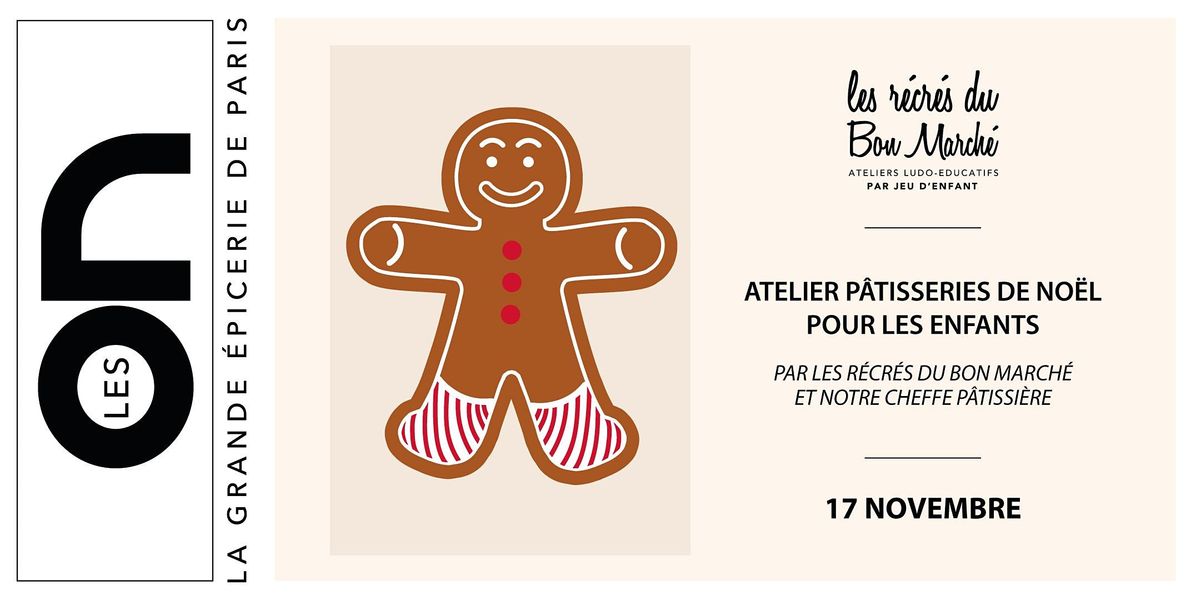 Les ON: Atelier p\u00e2tisserie de No\u00ebl pour les marmitons