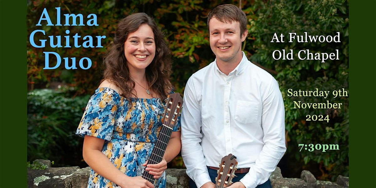 Alma Guitar Duo at Fulwood Old Chapel