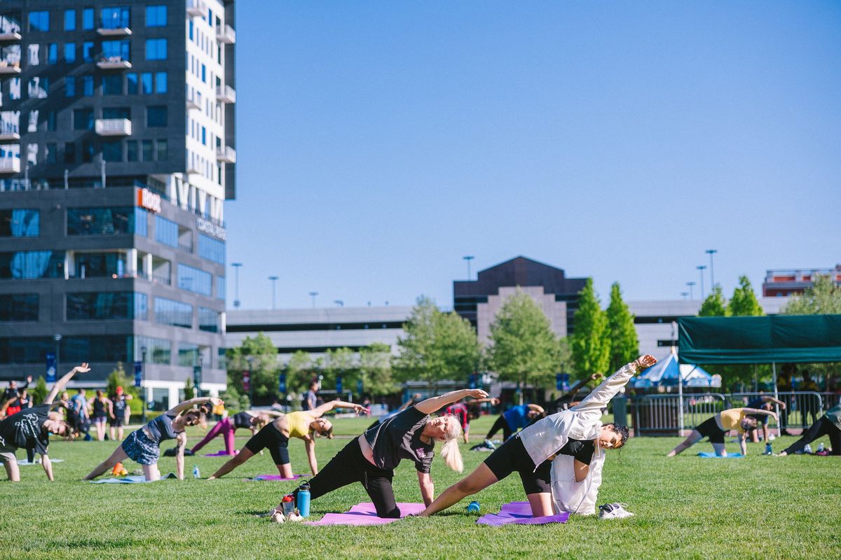 Free Cardio at Columbus Commons