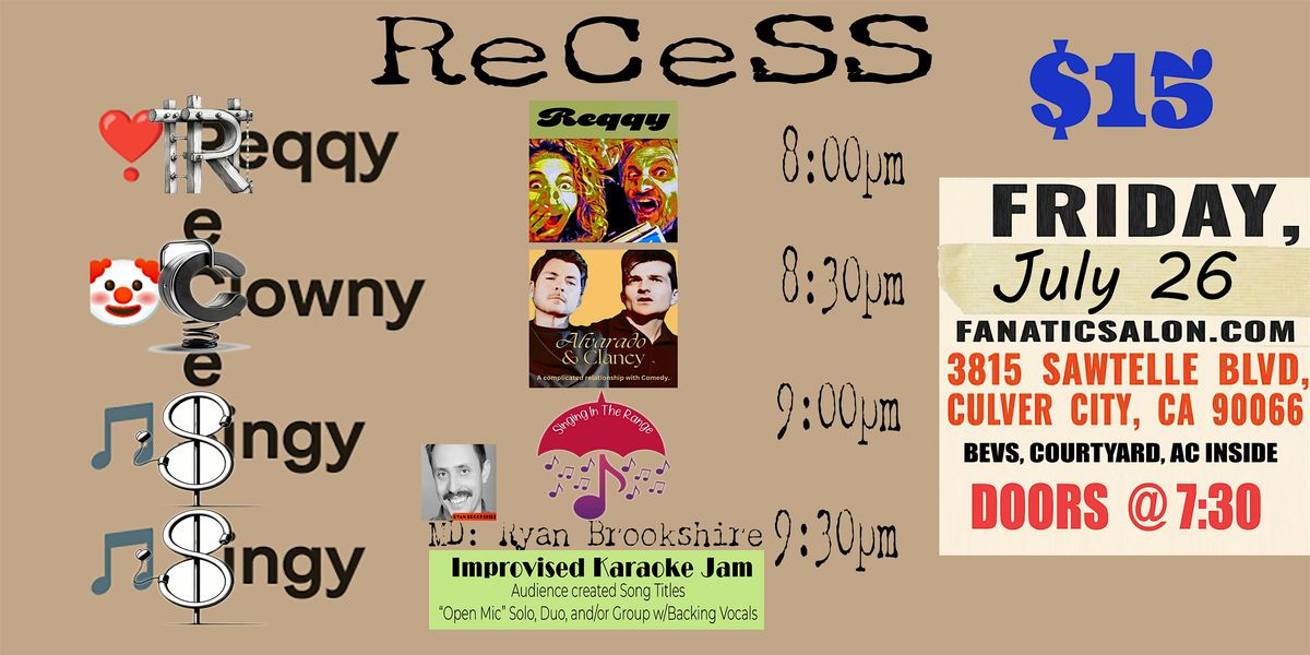 ReCeSS - Variety Show @ fanaticSalon!