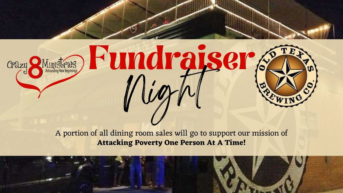 Fundraiser Night at Old Texas Brewing Co