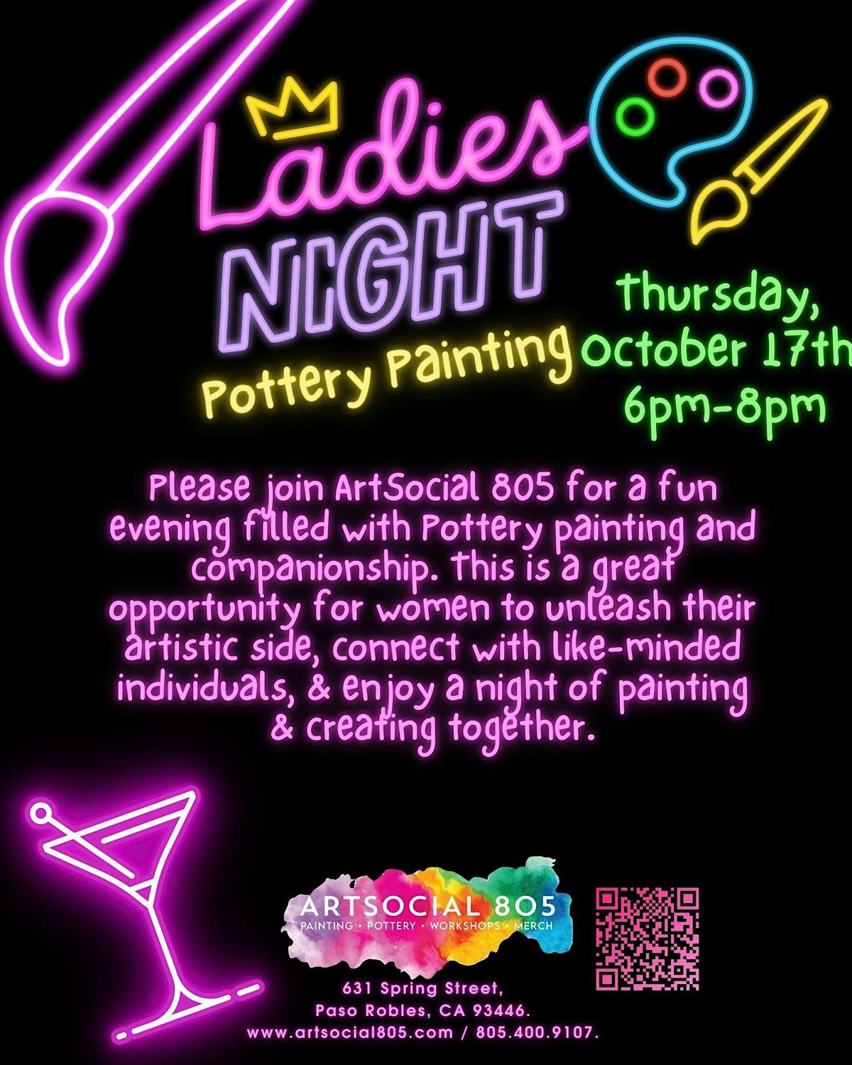 Ladies Night at ArtSocial 805