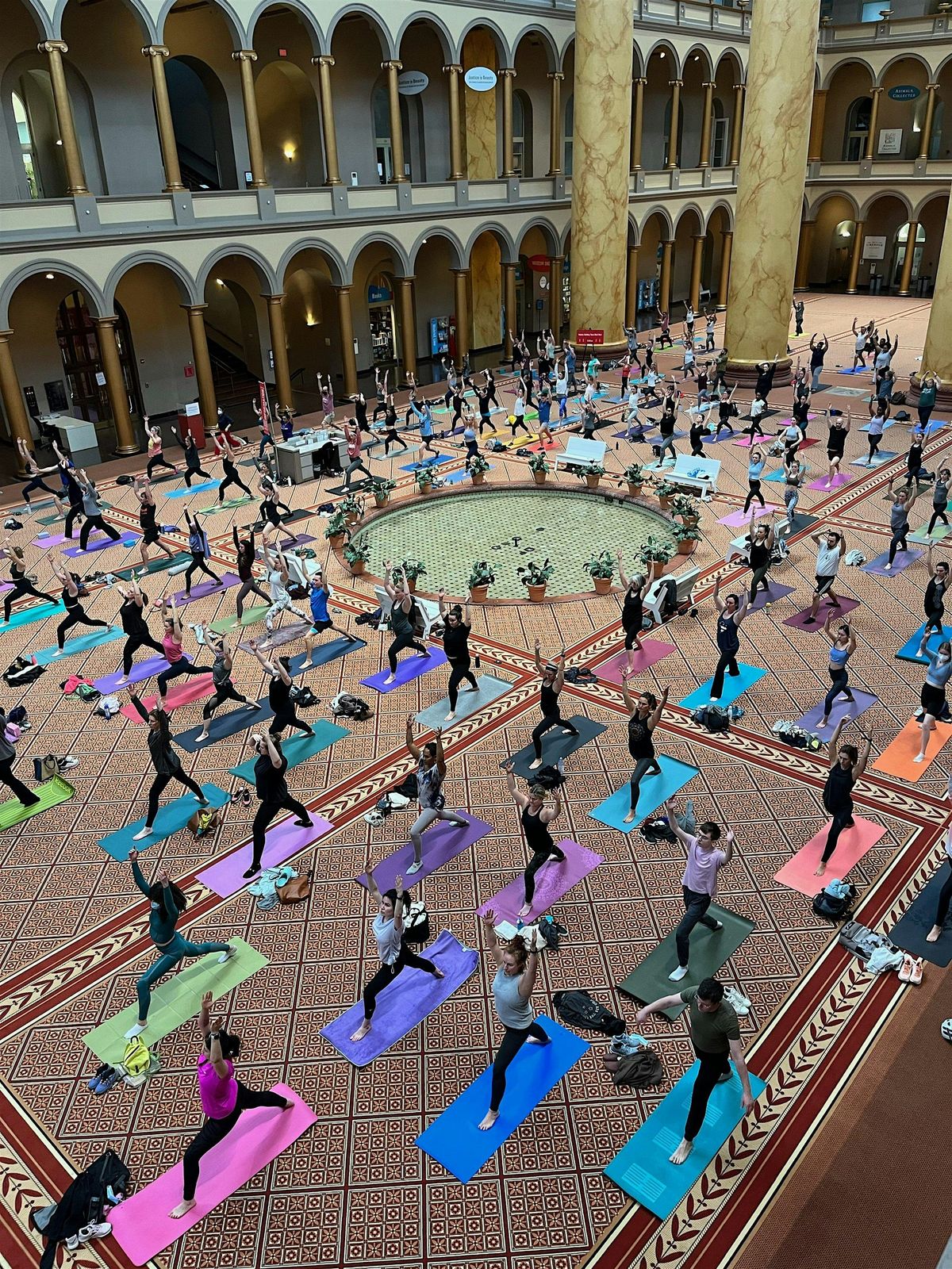 Yoga at the National Building Museum  (Museum Tickets Included)