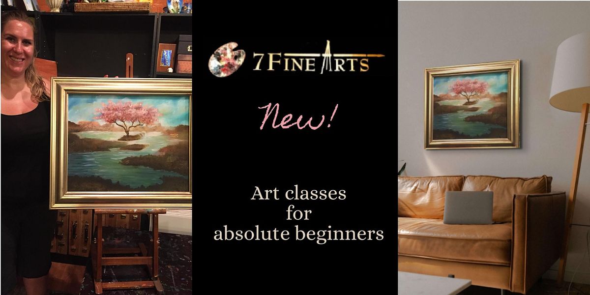 Make new friends-Oil Painting for Absolute Beginners!