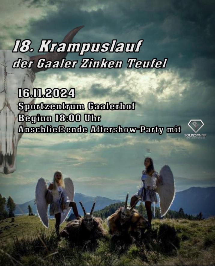 18. Krampuslauf der Gaaler Zinken Teufel