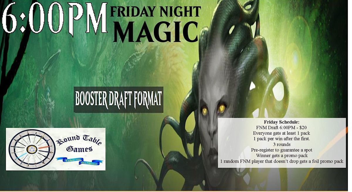 Friday Night Magic Draft at Round Table Games