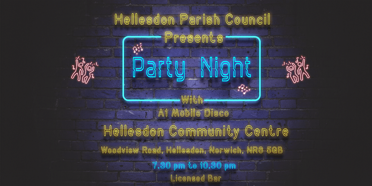 Party Night@Hellesdon Community Centre