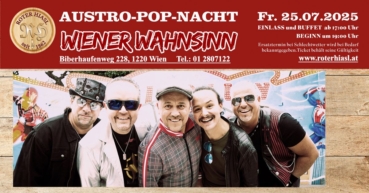 Austro-Pop-Nacht @ Roter Hiasl