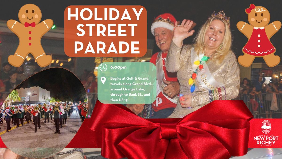 Annual Holiday Street Parade in New Port Richey 2024