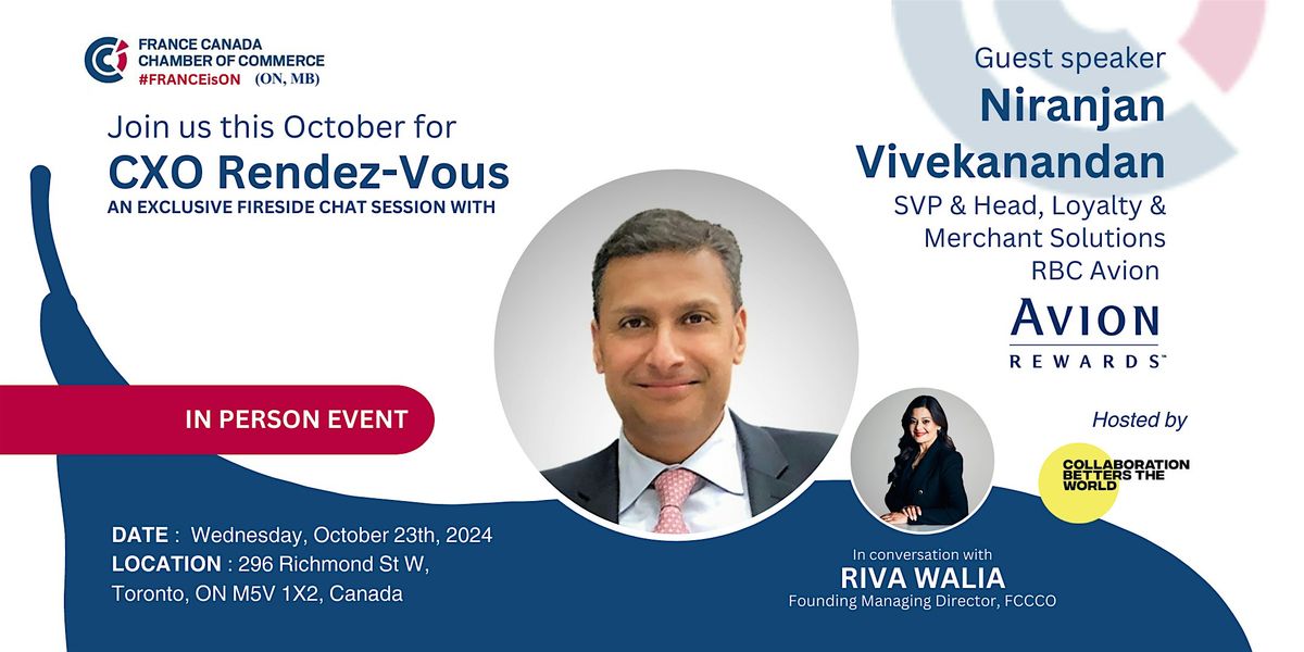 October CXO Rendez-Vous with Niranjan Vivekanandan