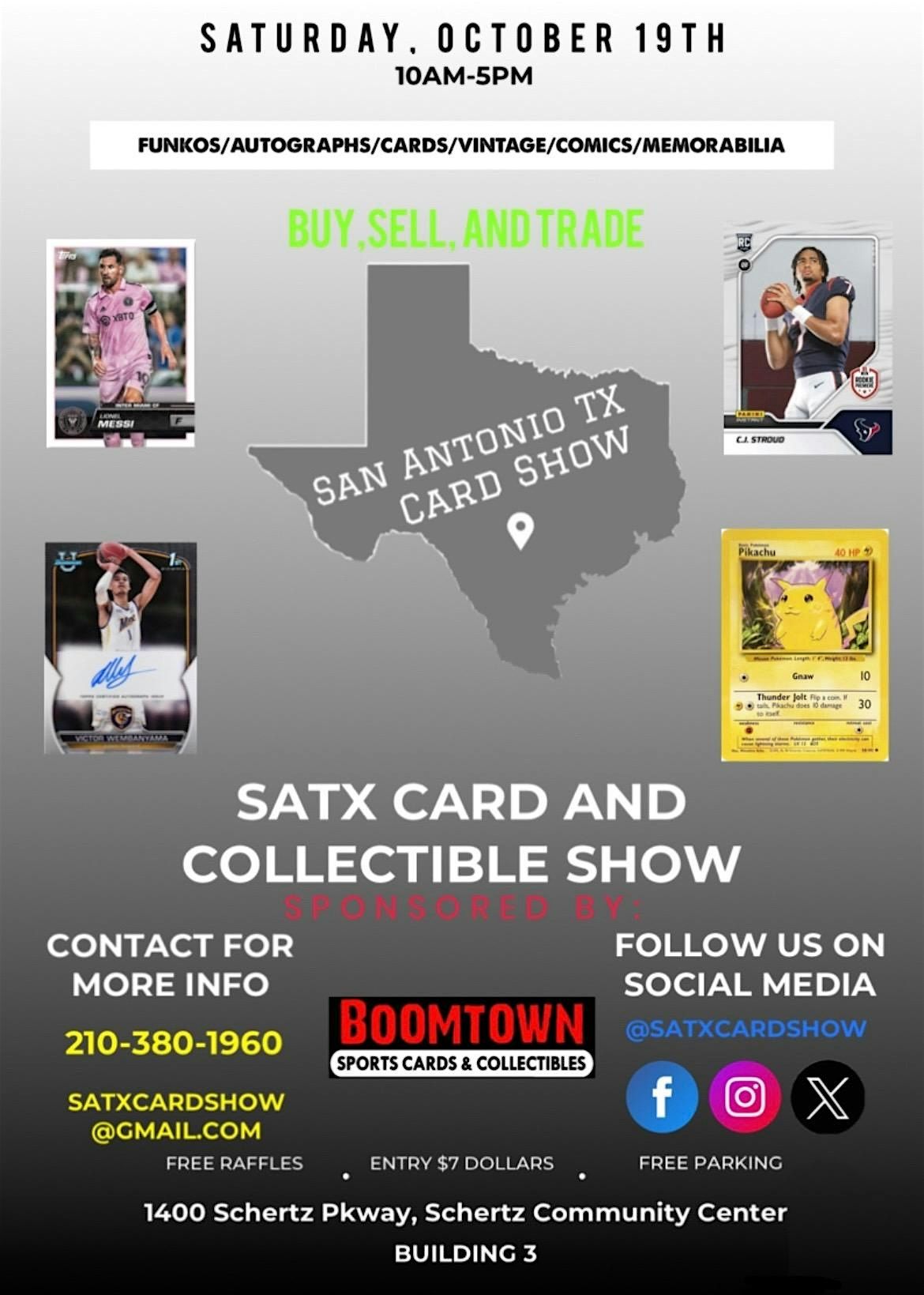 SA TX Card & Collectible Show