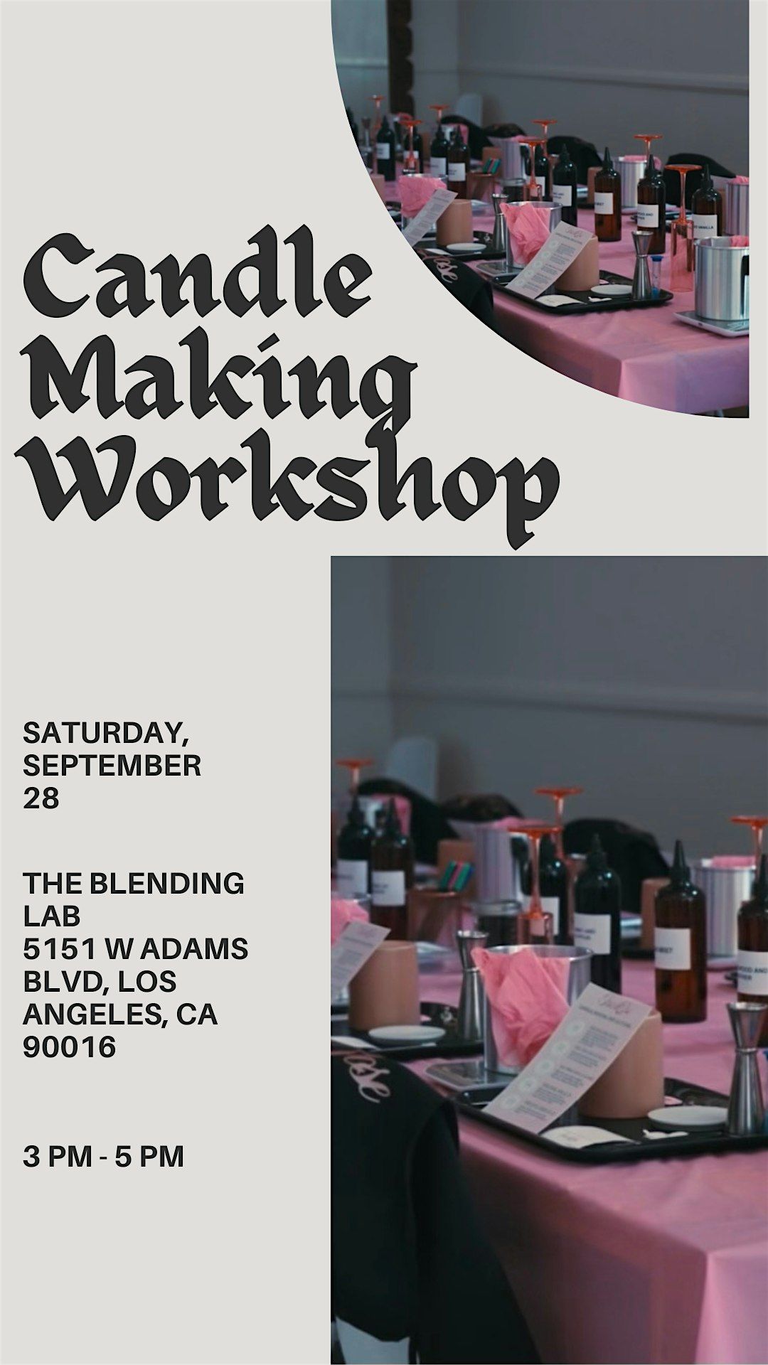 Candle Making Workshop