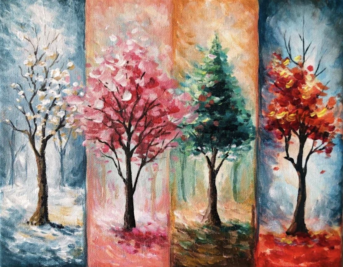 Paint Night: Changing Seasons