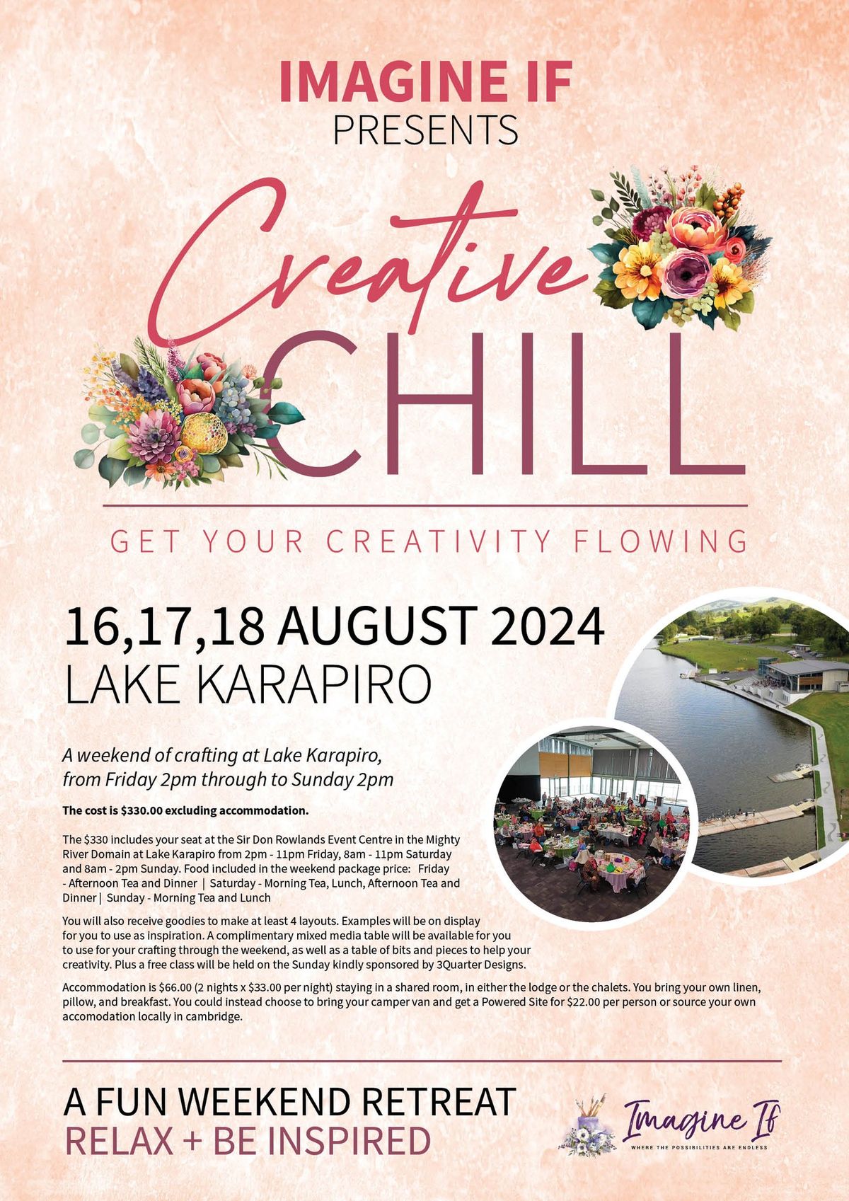 CREATIVE CHILL - IMAGINE IF at Lake Karapiro
