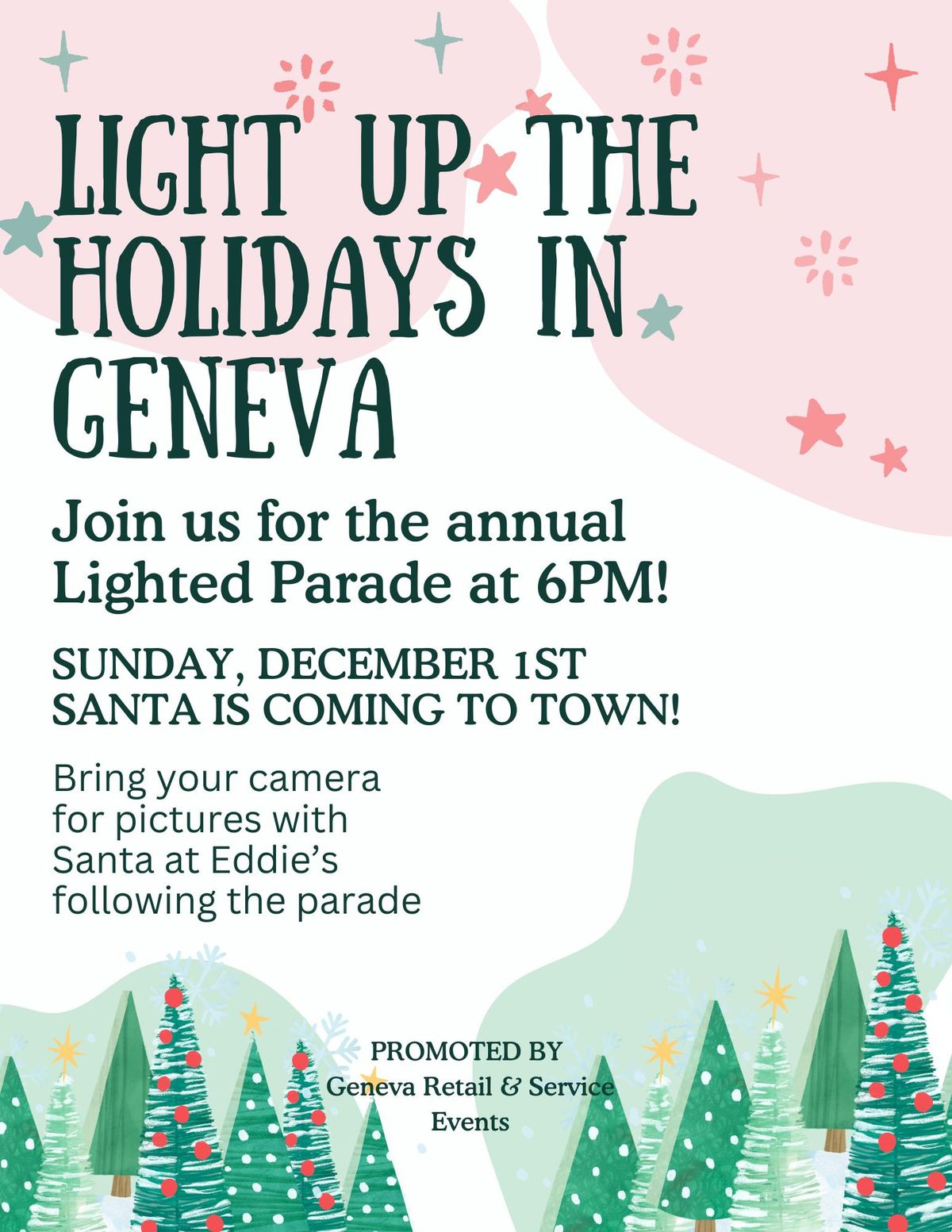 Lighted Christmas Parade - Light Up the Holidays in Geneva!