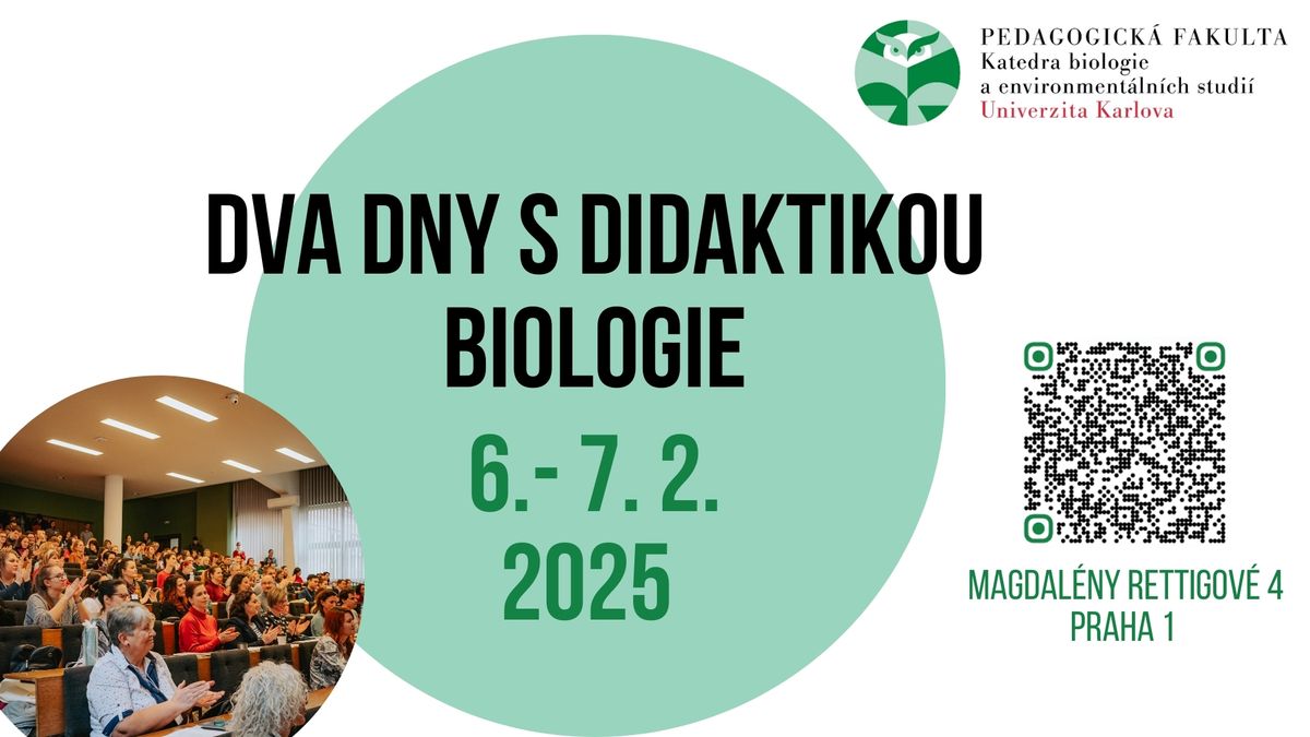 Dva dny s didaktikou biologie 2025