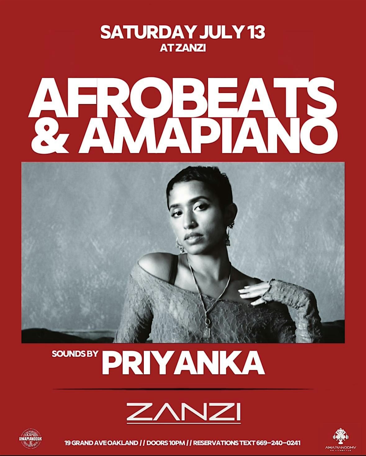 AFROBEATS & AMAPIANO feat PRIYANKA + DAGHE 7\/13