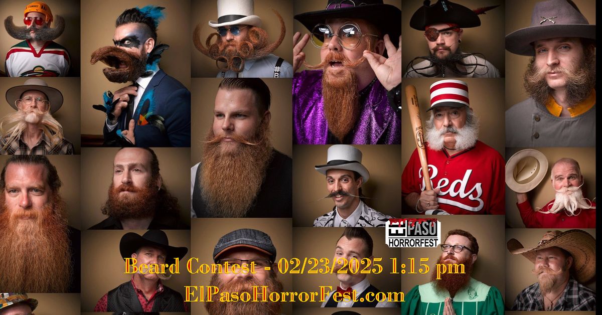 El Paso Horrorfest Beard Contest